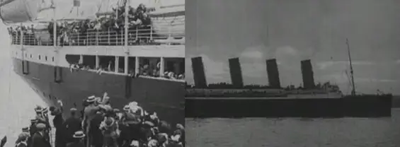 RMS Olympic Nantucket Collision 1934 (HD/audio) 